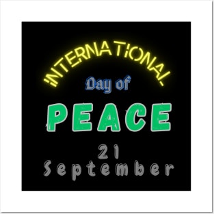 World in Peace September 21 Posters and Art